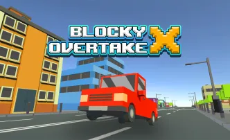 PLay Blocky Overtake X now!