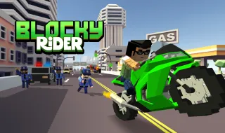 Blocky Rider