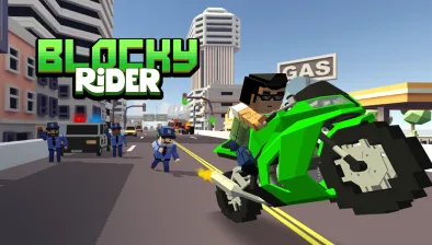 Play Game Blocky Rider Now