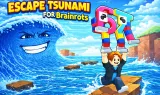 Play Game Escape Tsunami For Brainrots! Now