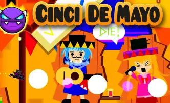 PLay Geometry Dash Cinci De Mayo now!