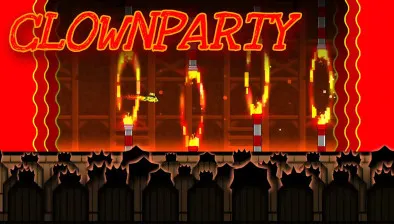 Play Game Geometry Dash ClownParty Now