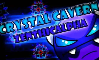 PLay Geometry Dash Crystal Cavern now!