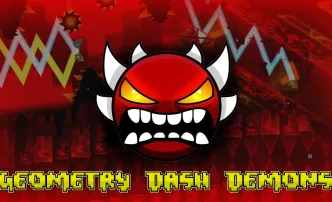 Play Geometry Dash Demons now!