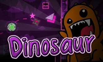 Play Geometry Dash Dinosaur now!