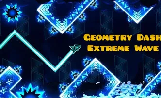 PLay Geometry Dash: Extreme Wave now!