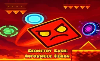 PLay Geometry Dash: Impossible Demon now!