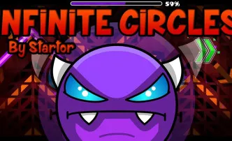 PLay Geometry Dash Infinite Circles now!