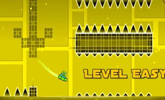 PLay Geometry Dash Level Easy now!