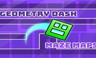 PLay Geometry Dash Maze Maps now!