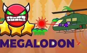 PLay Geometry Dash Megalodon now!