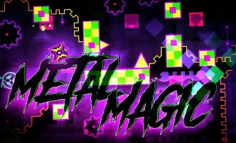 Play Geometry Dash Metal Magic now!