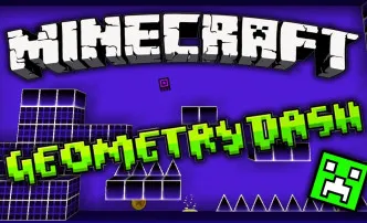 PLay Geometry Dash Minecraft now!