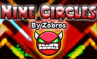 PLay Geometry Dash Nine Circles now!