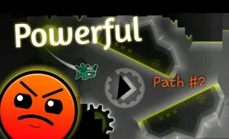 PLay Geometry Dash Powerful now!