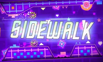 PLay Geometry Dash Sidewalk now!