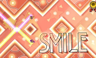 PLay Geometry Dash Smile now!
