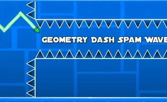 PLay Geometry Dash Spam Wave now!