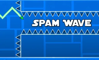 Play Geometry Dash Spam Wave now!