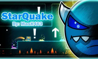 PLay Geometry Dash Starquake now!