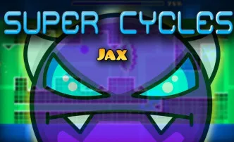 PLay Geometry Dash Super Cycles now!
