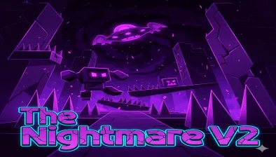 Play Game Geometry Dash The Nightmare V2 Now