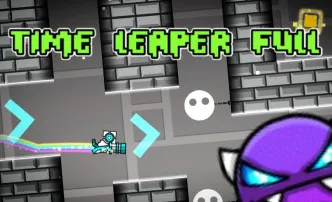PLay Geometry Dash Time Leaper now!