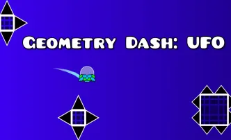 PLay Geometry Dash: UFO now!