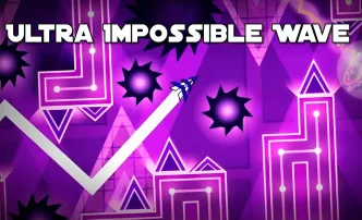 Play Geometry Dash Ultra Impossible Wave now!
