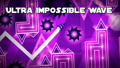 Play Game Geometry Dash Ultra Impossible Wave Now