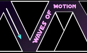 PLay Geometry Dash Waves of Motion now!