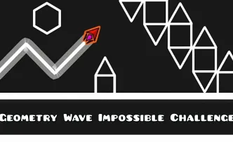 Play Geometry Wave Impossible Challenge now!