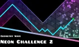 Play Game Geometry Wave Neon Challenge 2 Now