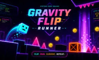 Play Gravity Flip Runner now!