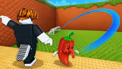 Play Game Kick a Lucky Block: Tsunami Football Now