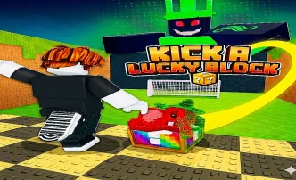 Play Kick a Lucky Block now!