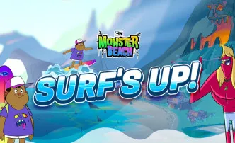 PLay Monster Beach: Surf's Up! now!