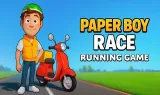 Paper Boy Race: Running Game
