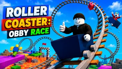 Play Game Roller Coaster: Obby Race Now