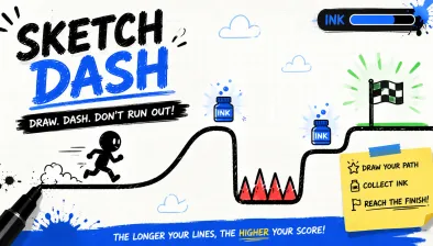 Play Game Sketch Dash Now