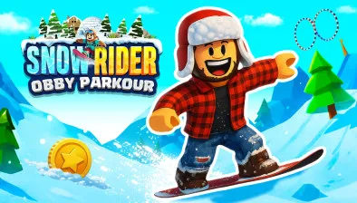 Play Game Snow Rider Obby Parkour Now