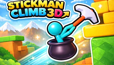 Play Game Stickman Climb 3D Now