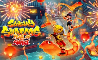 PLay Subway Surfers: Year of the Snake now!