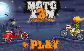 PLay Moto X3M Spooky Land now!